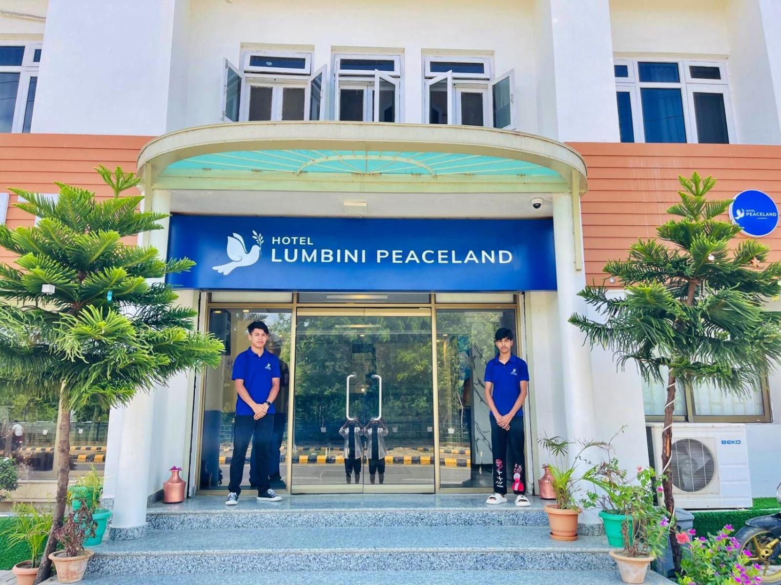 Hotel Peaceland Lumbini Luaran gambar